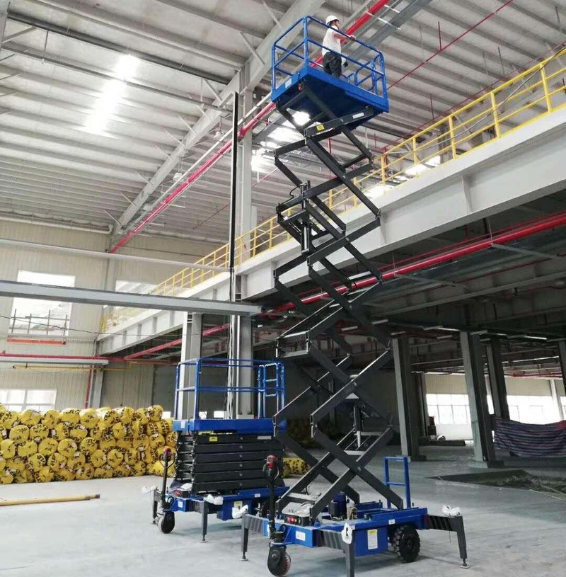 鄂州助力行走剪叉式高空作业平台